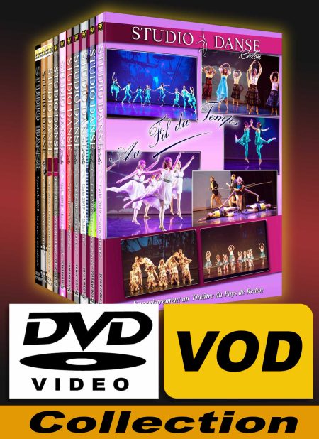 Collection DVD VOD Studio Danse Redon 2010-2019